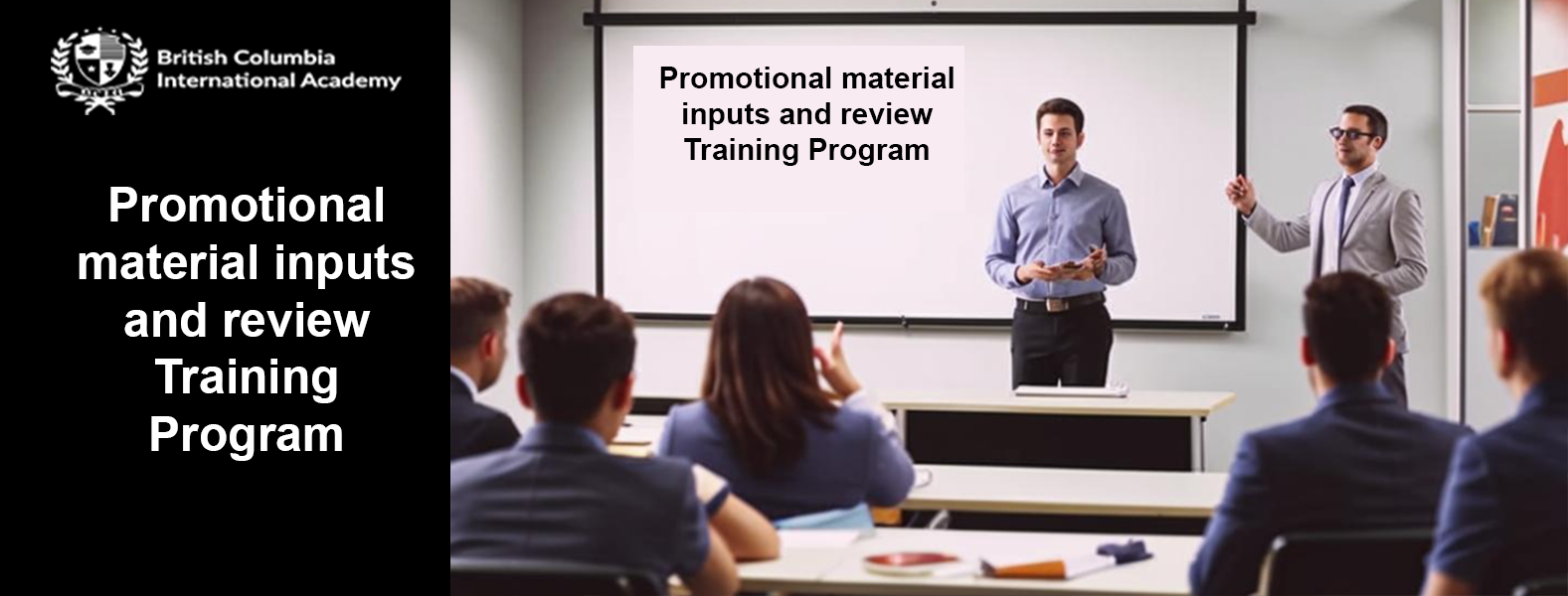 we provide the best and top promotional material  inputs and review  training  programme classes in abudhabi dubai sharjah ajman | UAE. the ai integrated training classes conducted by leading subject matter expert trainers